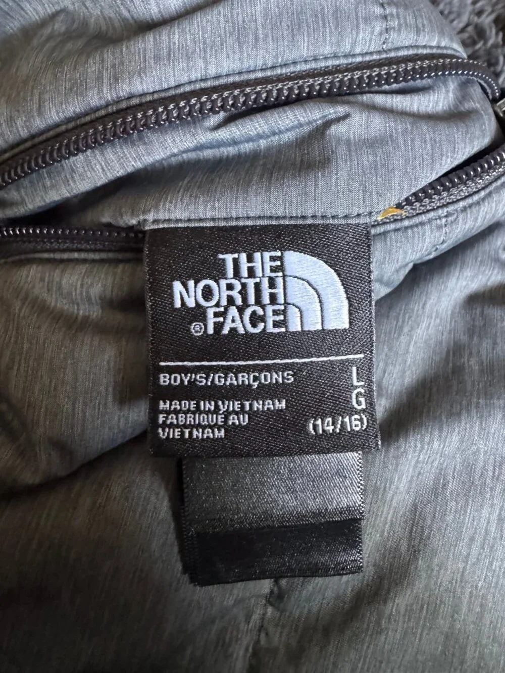The North Face Boys' Reversible Mount Chimborazo Coat Black/Grey Size L